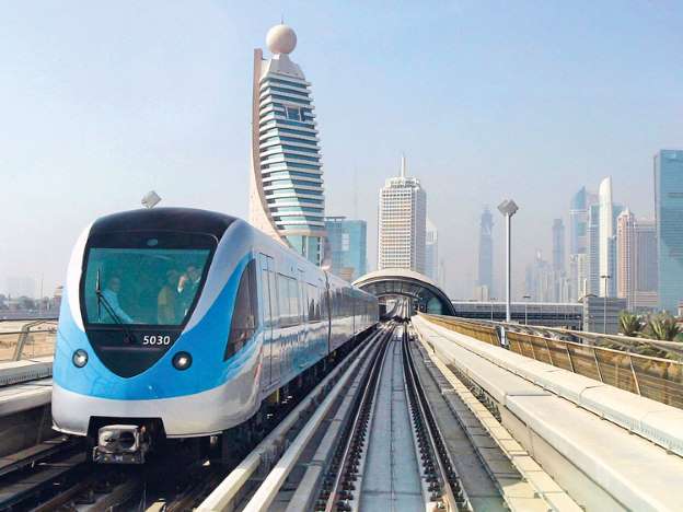 DUBAI METRO - 47 stations